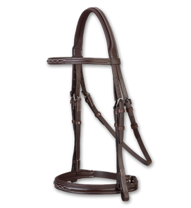 Fancy Stitch Bridle - Regular or Figure 8 - Manhattan Saddlery