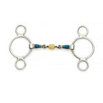 2-Ring Gag with Loose Brass Roller Discs