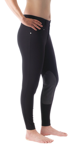 Crossover Knee Patch Breech - Manhattan Saddlery
