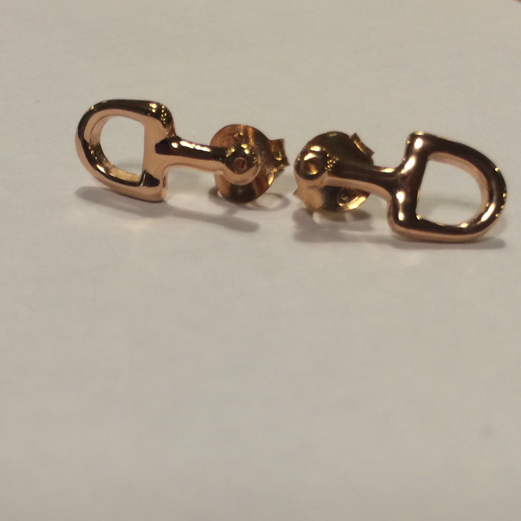 Bit Earring in Rose Gold