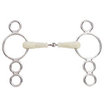 Jointed Ribbed Mouth 3-Ring  Gag