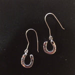 Horseshoe Drop Earrings