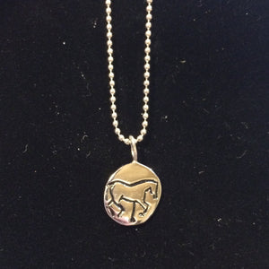 Round Piaffe Pendant