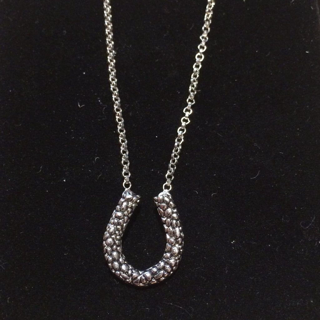 Rock Horseshoe Pendant