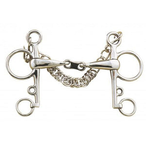 French Link Pelham with Chain