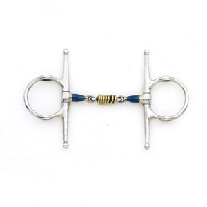 Full Cheek Double Jointed Mouth with Loose Brass Roller Disks