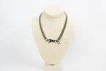 Free Jump Pendant with Curb Chain