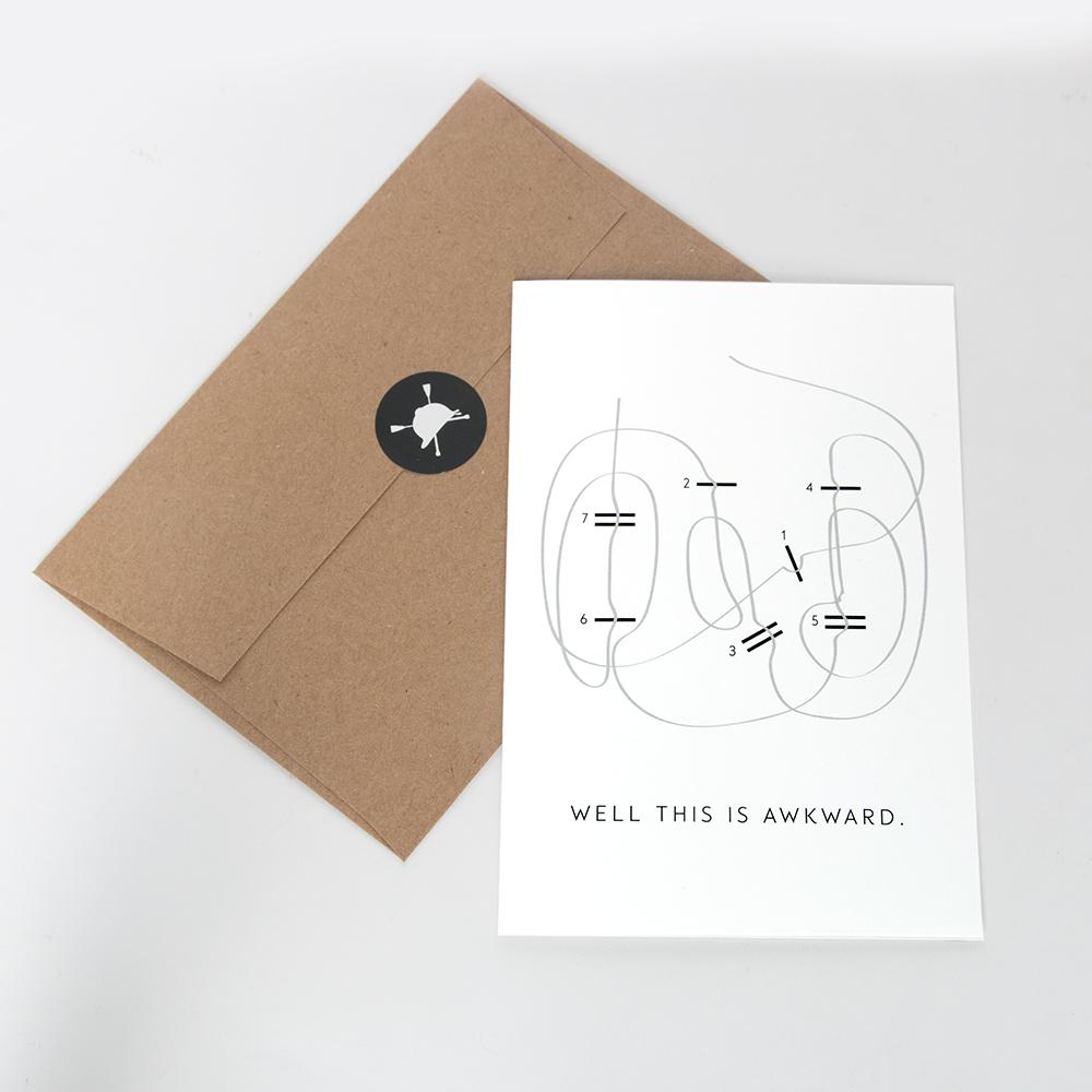 Off Course Greeting Card