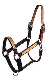 Leather Overlay Halter