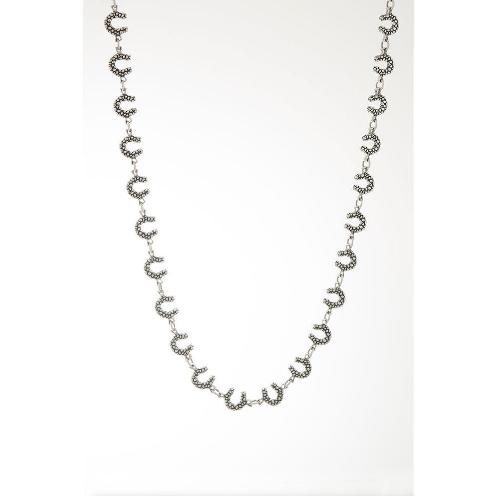 Rock Horseshoe Necklace