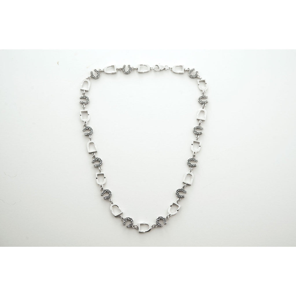Stirrups & Horseshoes Necklace