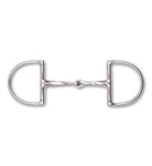 Slow Twist D-Ring Snaffle