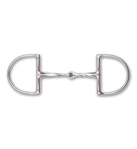 Slow Twist D-Ring Snaffle