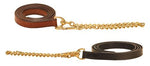 Leather Lead with Chain